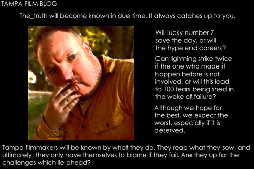 The_truth? It will become known in time. You reap what you sow, and in the end, the only one that you play and cheat is yourself. You pay with your career!